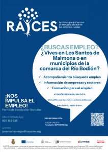 El proyecto 'Raíces' promueve la empleabilidad de los vecinos de Los Santos de Maimona