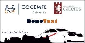 Cocemfe Cáceres propone un bonotaxi para personas con movilidad reducida