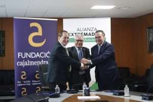 Cajalmendralejo renueva su compromiso con la Alianza ‘Extremadura es futuro’