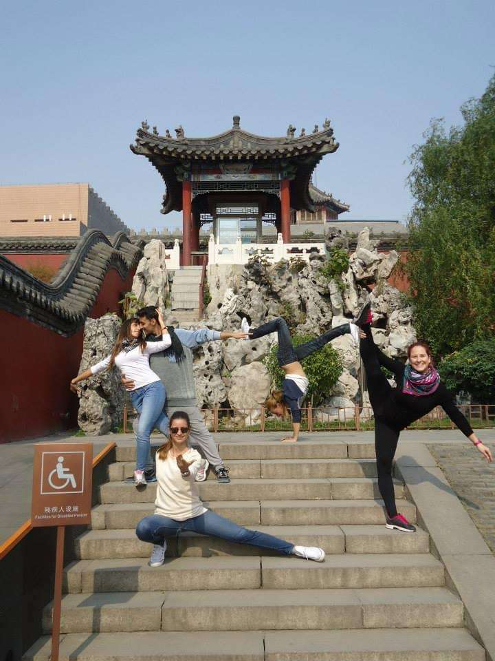 Gira en China. Foto: Cedida