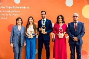 La Fundación Caja Extremadura entrega sus Premios Scellentia 2023 a Jóvenes Investigadores