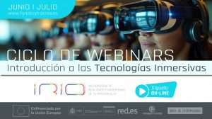 Fundecyt-Pctex organiza un ciclo de webinars sobre tecnologías inmersivas
