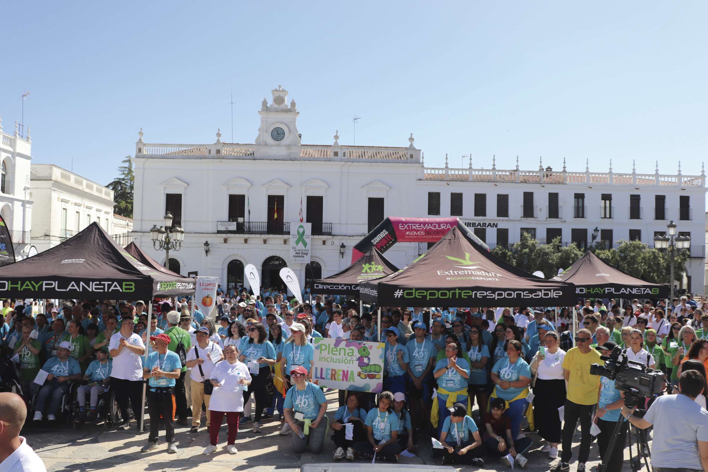 Llerena acoge la convivencia de clausura de los XL Juegos extremeños del deporte especial (Jedes)