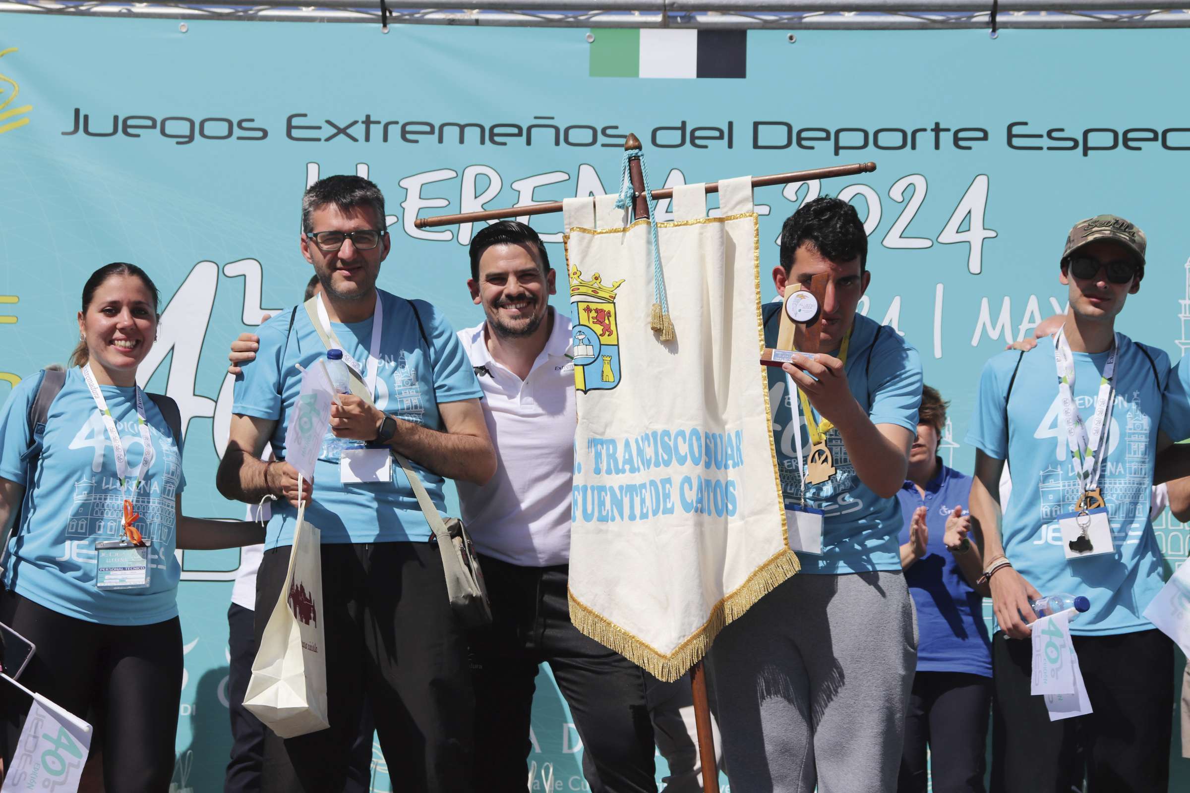 Llerena acoge la convivencia de clausura de los XL Juegos extremeños del deporte especial (Jedes)