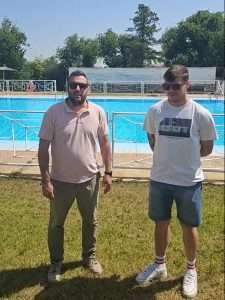 Inauguración de la temporada de baño en la piscina municipal de Ribera del Fresno tras su remodelación