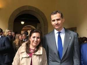María Isabel López Martínez es reconocida como Miembro de Mérito por la Fundación Carlos III