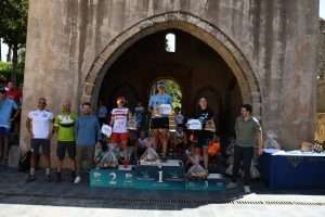 Víctor Alías y Miriam Zafra se proclaman campeones de Extremadura de triatlón sprint