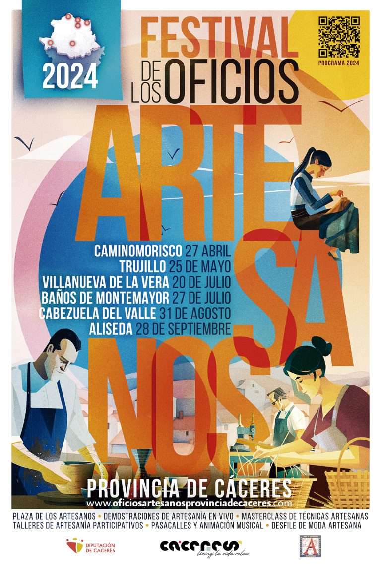 La Diputación de Cáceres organiza el III Festival de los Oficios Artesanos de la provincia