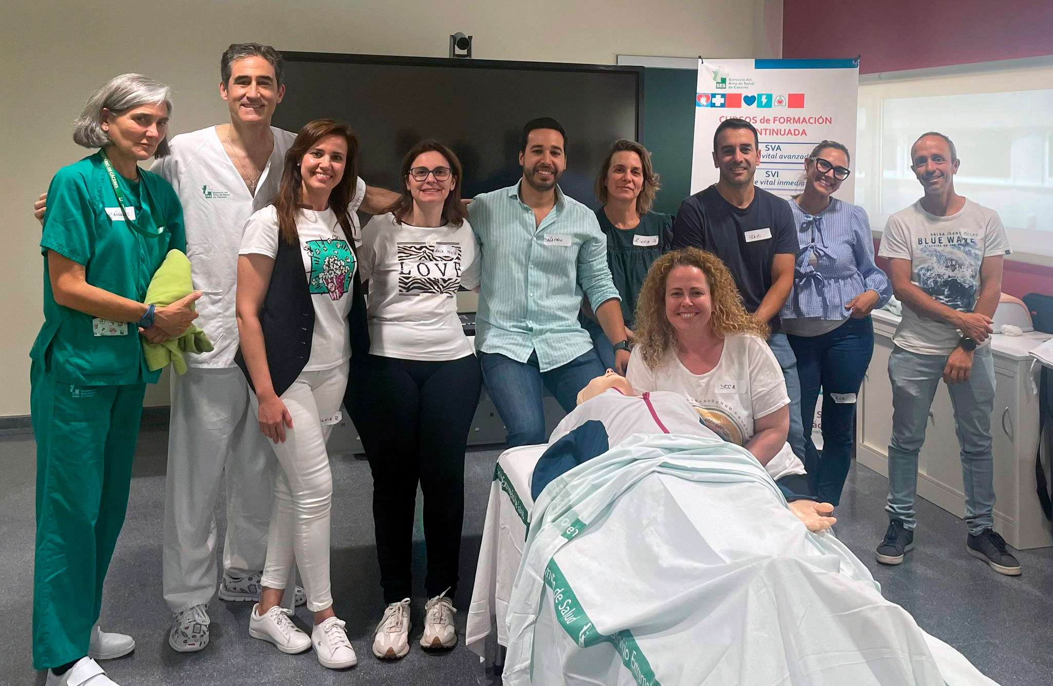 El SES desarrolla un programa de formación en Soporte Vital Inmediato para paradas cardiorrespiratorias en el ámbito hospitalario