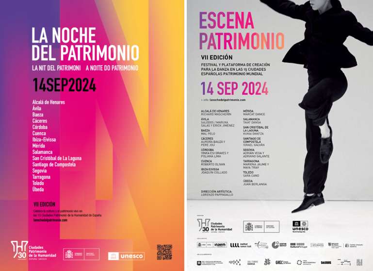 Las ciudades Patrimonio de la Humanidad preparan el programa de 'La Noche del Patrimonio' del 14 de septiembre