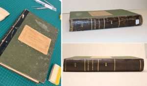 La Diputación de Badajoz restaura el libro de actas de la Comisión Mixta de Reclutamiento de 1916