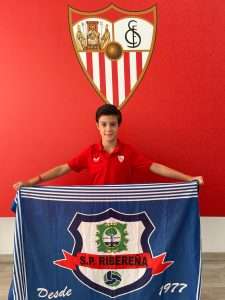 Germán Nieto Ortiz, el joven de Ribera del Fresno, ficha por el Sevilla FC con tan solo 10 años