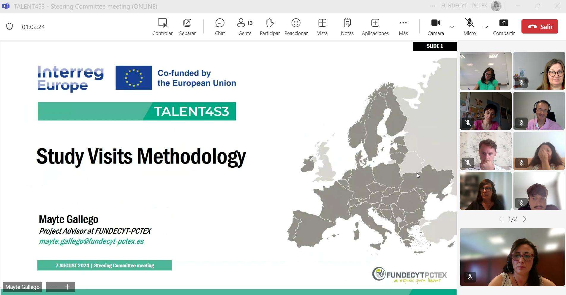Fundecyt-Pctex lidera el proyecto europeo sobre I+D+i 'Talent4S3'