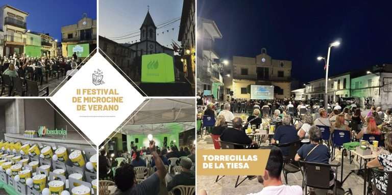 Iberdrola lleva el Festival ‘Un pueblo de cine’ a Torrecillas de la Tiesa