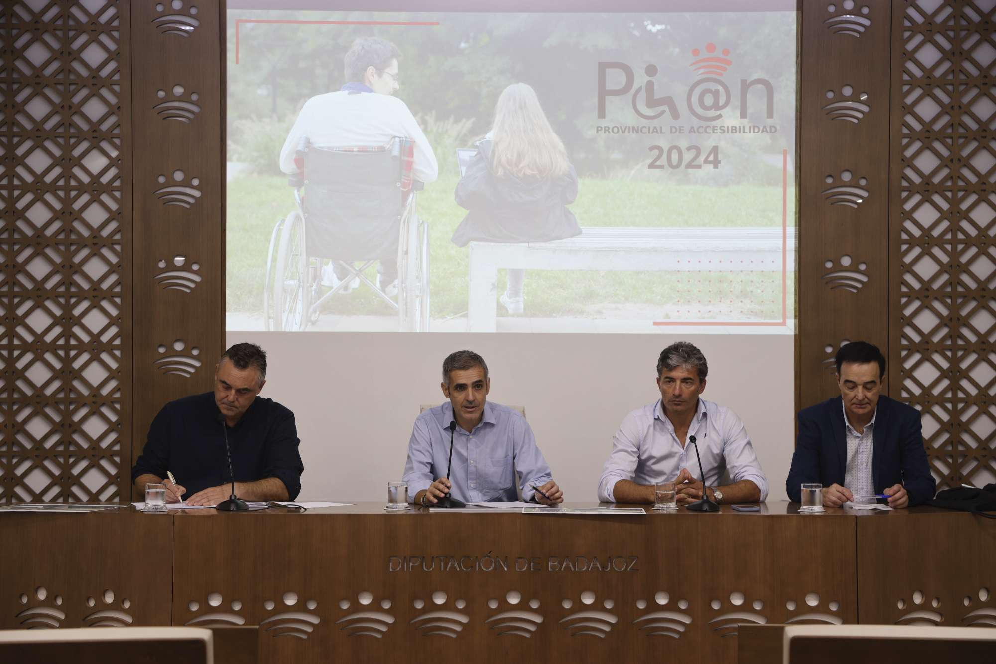 La Diputación de Badajoz presenta el Plan Provincial de Accesibilidad 2024