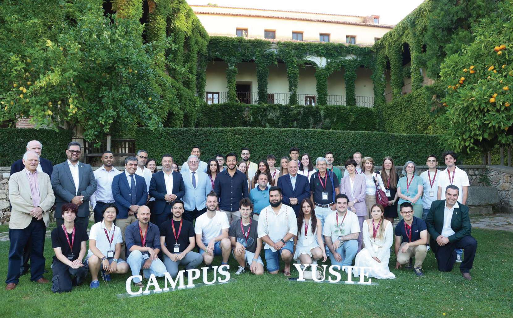 Casi 600 alumnos de 22 países se han inscrito en los cursos de ‘Campus Yuste 2024’