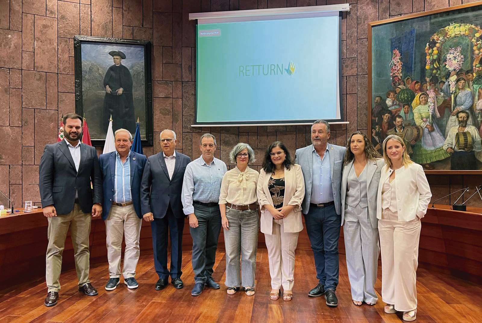 La Fempex participa en un encuentro del proyecto ‘Retturn’ en La Gomera