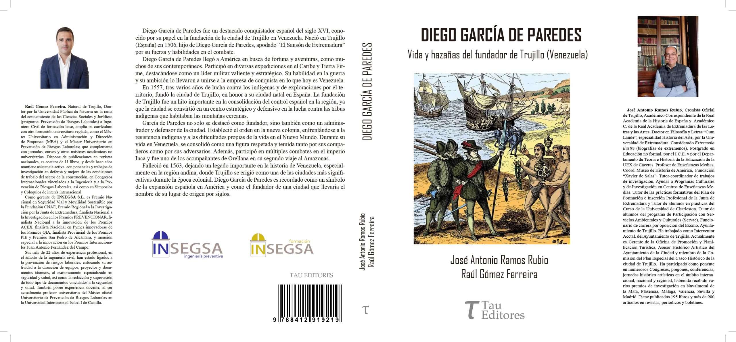 José Antonio Ramos y Raúl Gómez presentan un libro sobre Diego García de Paredes