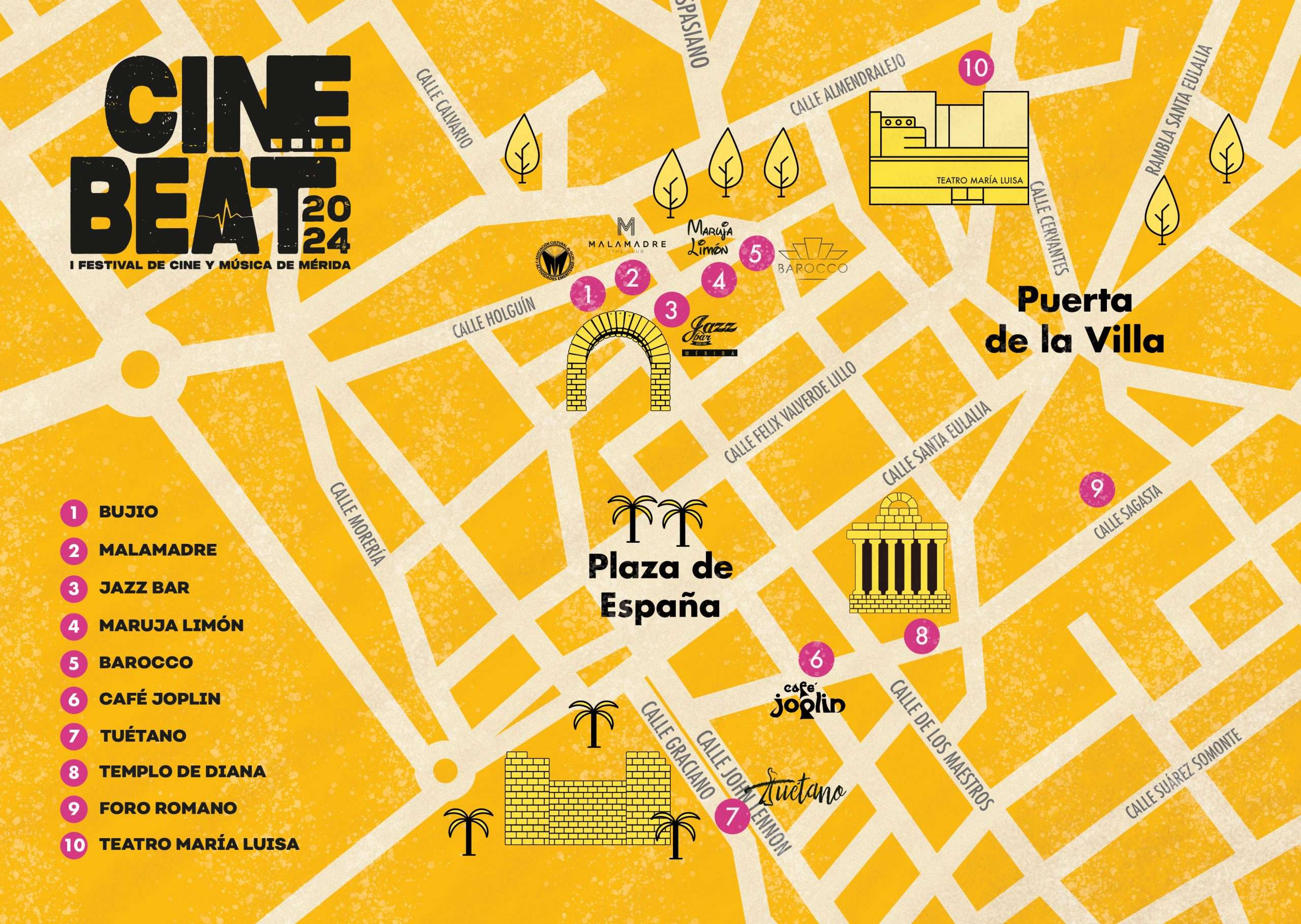 I Festival de cine y música 'CineBeat' en Mérida