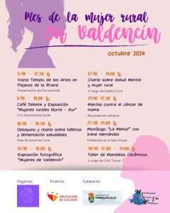 Valdencín celebra la primera edición del 'Mes de la mujer rural'