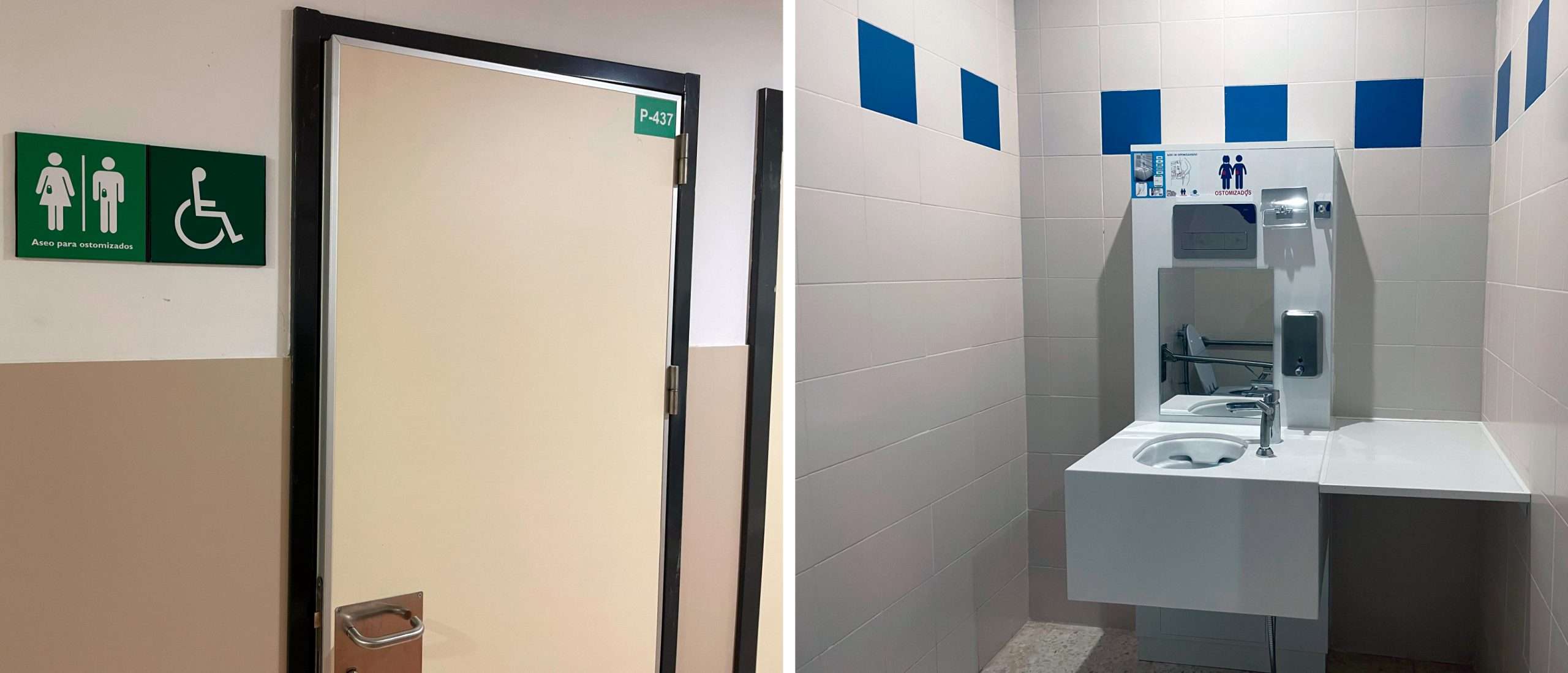 El Hospital Universitario de Badajoz instala el primer baño adaptado para pacientes ostomizados