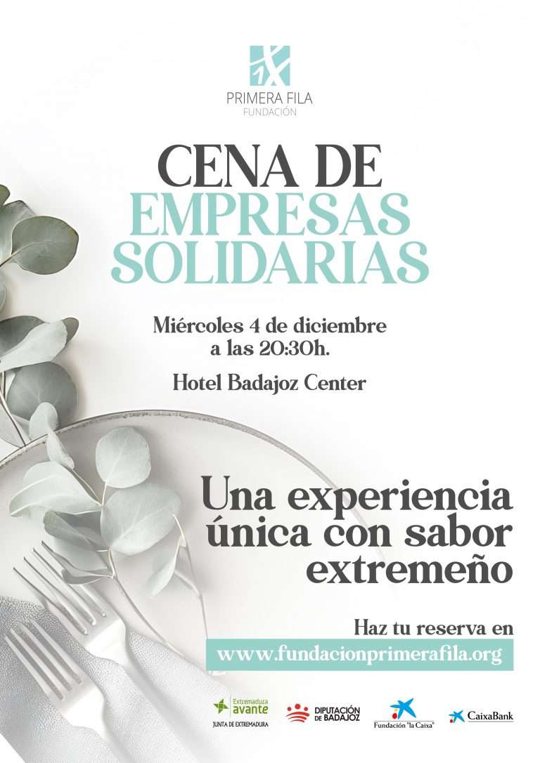 V Cena de empresas solidarias de la Fundación Primera Fila