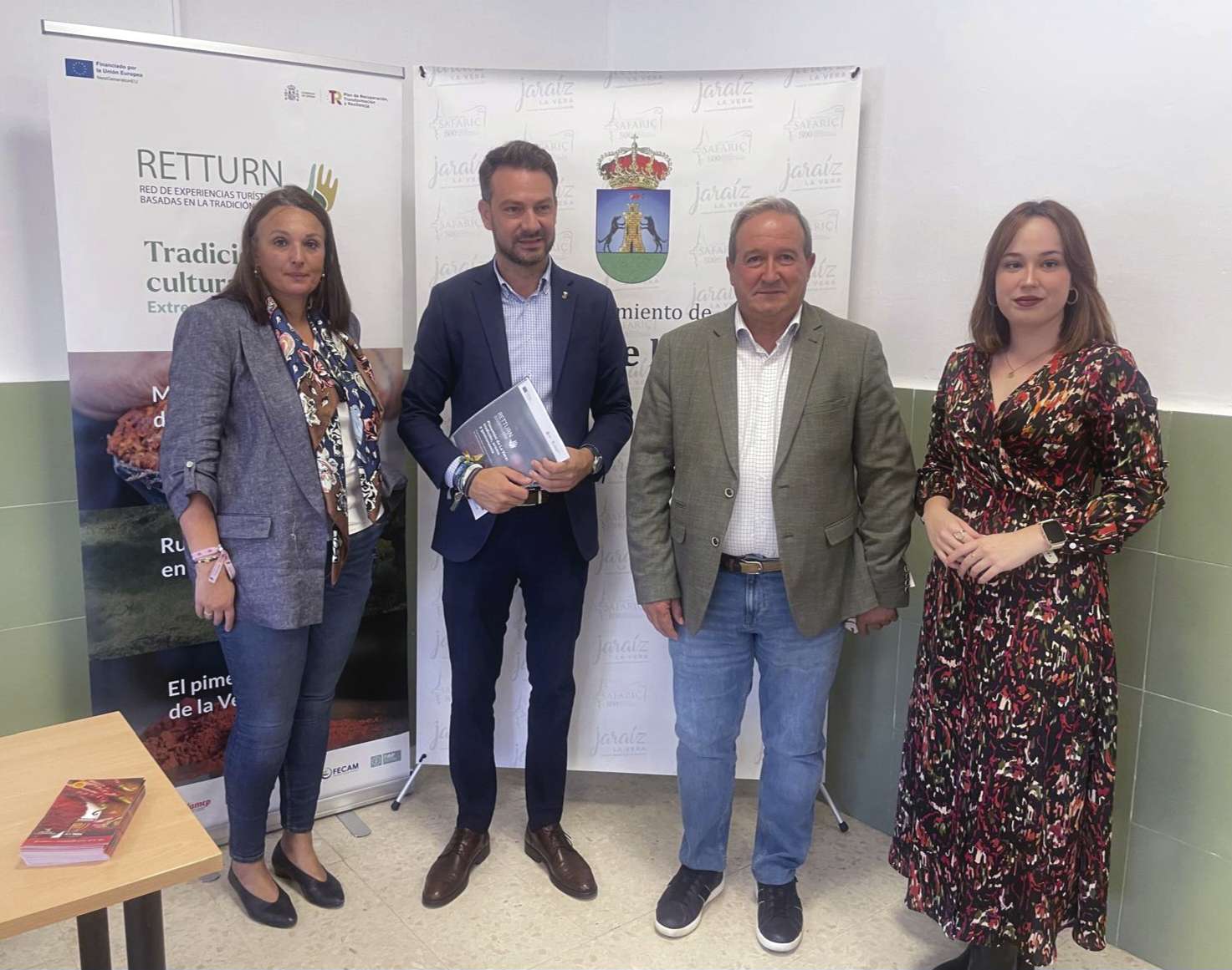 Jaraíz de la Vera, Sierra Suroeste y Campiña Sur protagonizan una experiencia turística innovadora impulsada por la Fempex