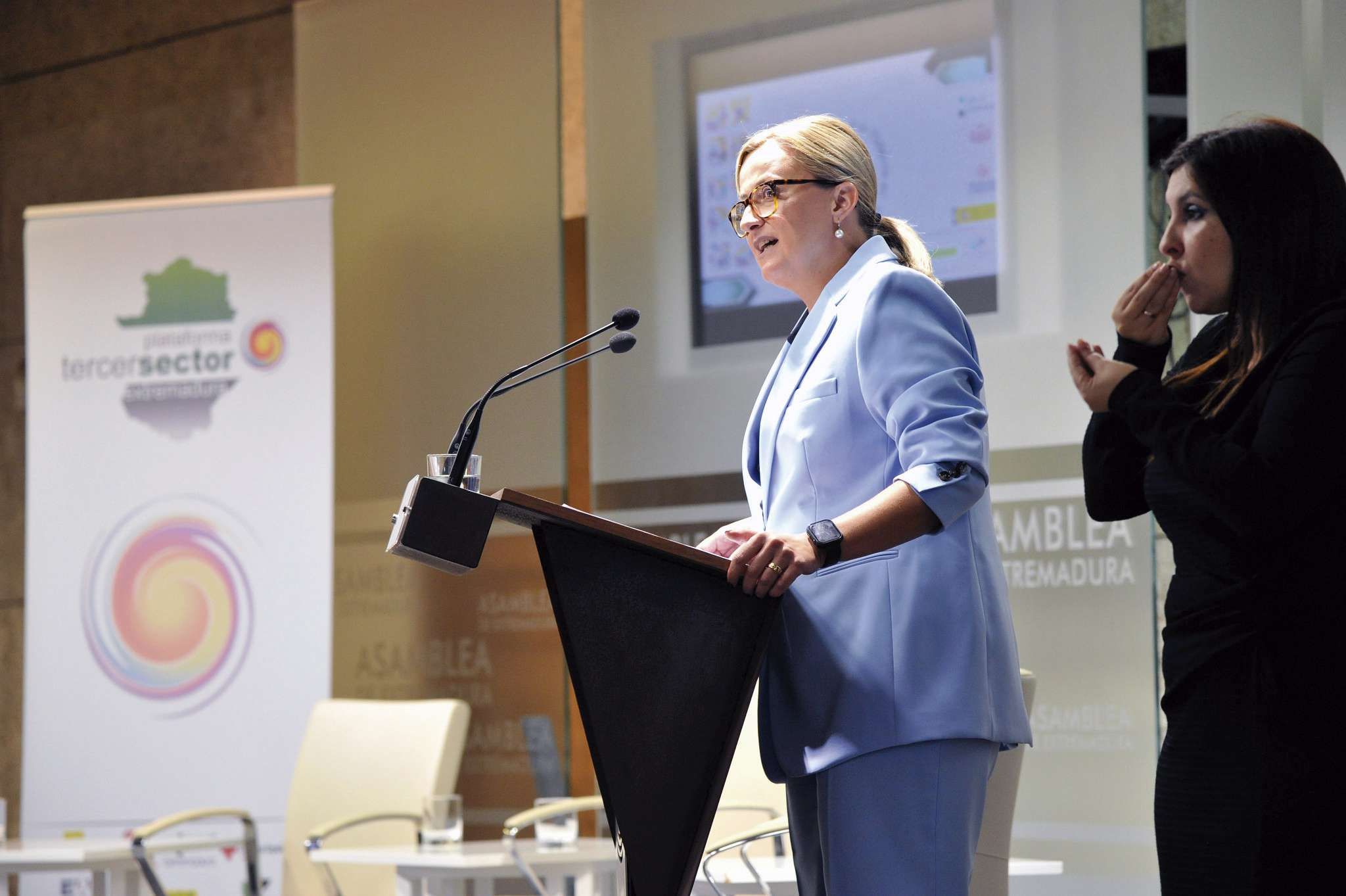 La Asamblea de Extremadura acoge la IX Jornada del Tercer Sector de Extremadura