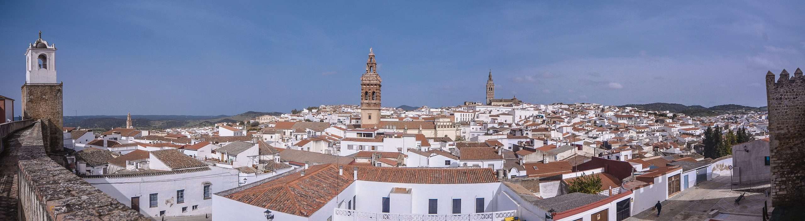 Jerez de los Caballeros, uno de los Pueblos más Bonitos de España. El recinto amurallado