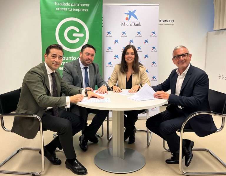 MicroBank y la Junta de Extremadura incentivarán el autoempleo