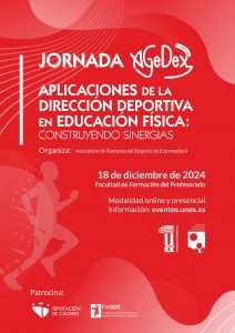 La Asociación de gestores del deporte en Extremadura organiza una jornada en Cáceres el 18 de diciembre