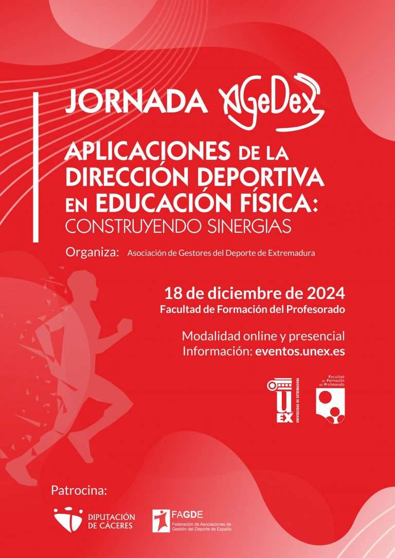 La Asociación de gestores del deporte en Extremadura organiza una jornada en Cáceres el 18 de diciembre