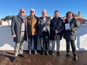 Fundación CB inaugura un mirador en su sede del edificio Montesinos22 de Badajoz