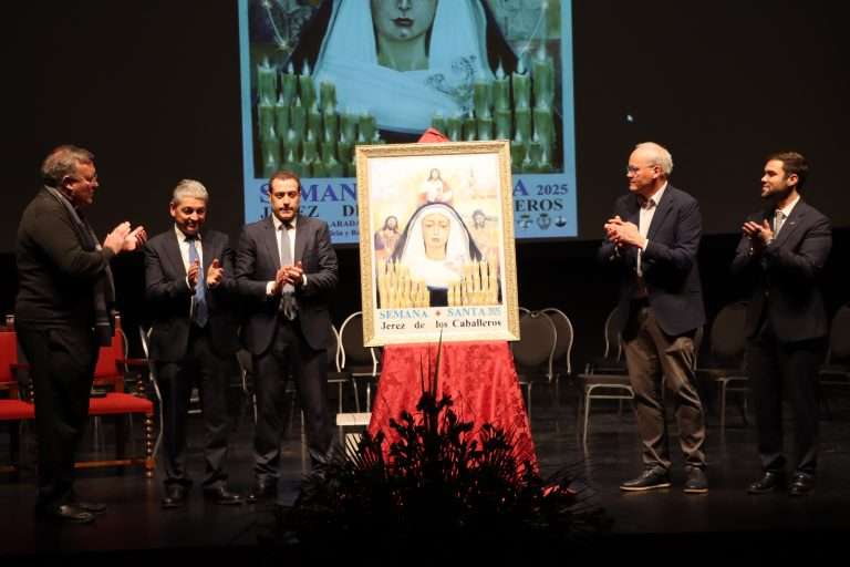 Una obra de Ventura Gómez anunciará la Semana Santa de Jerez de los Caballeros 2025