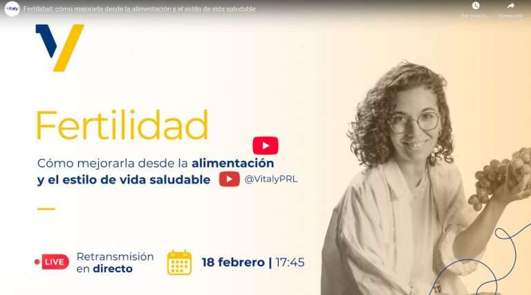 Vítaly ofrece el taller 'Mejora tu fertilidad', a cargo de la dietista Sara Núñez