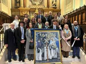 Manuel de la Encarnación ilustra la estación de penitencia del Miércoles Santo de la Hermandad de los gitanos de Madrid
