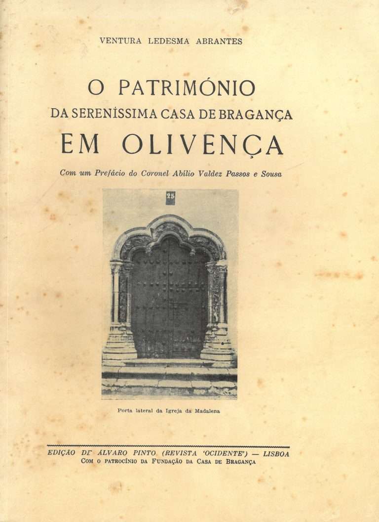 José Jaime Vega dona 'O patrimonio da Sereníssima Casa de Bragança em Olivença', de Ventura Ledesma Abrantes, al Museo de Olivenza