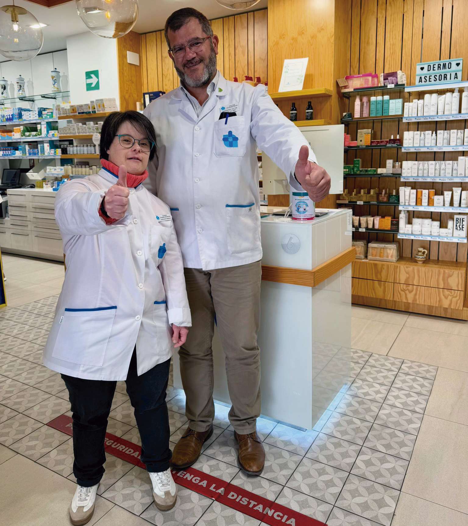 Una farmacia, una escuela de vida