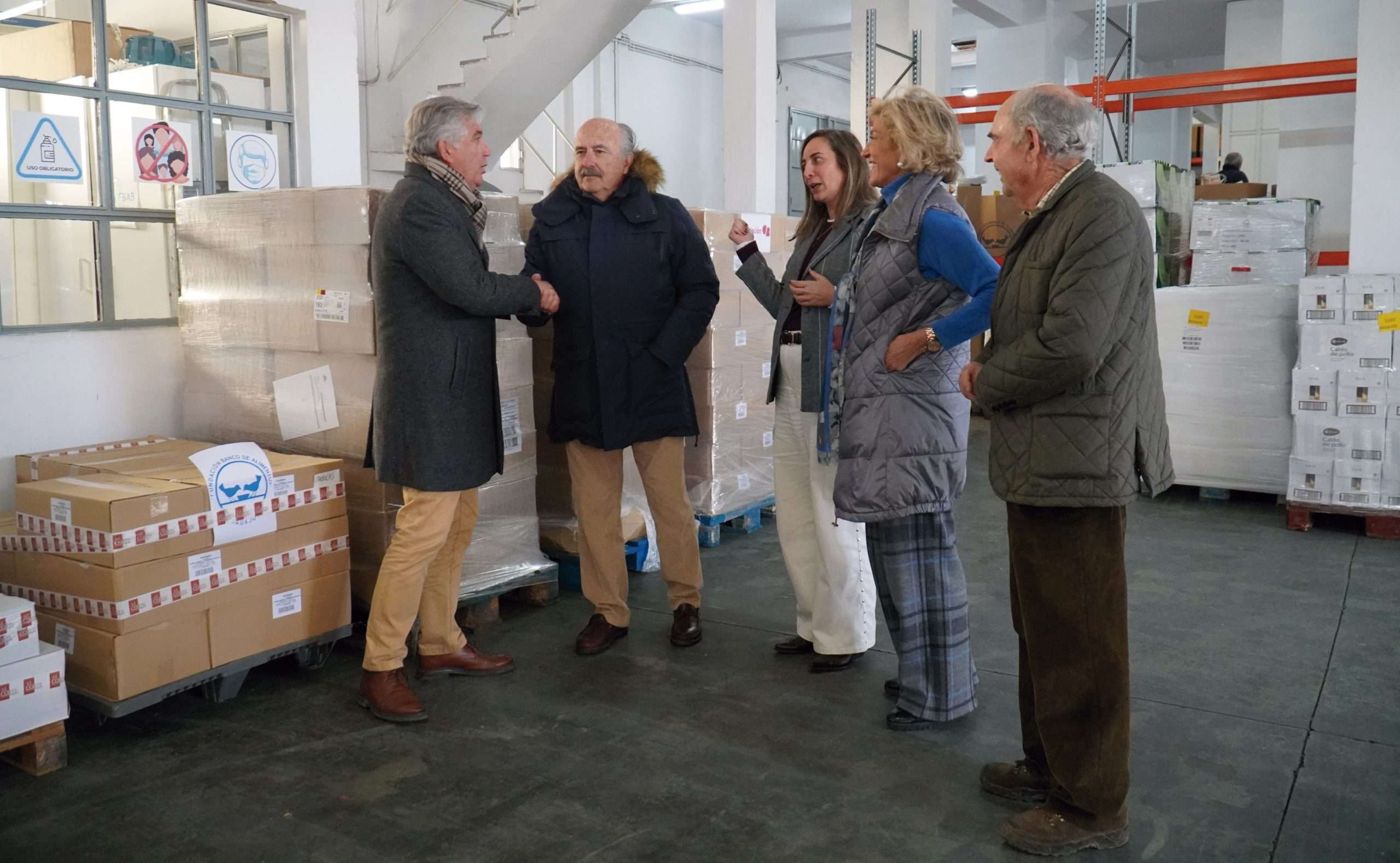 Fundación CB colabora con el Banco de Alimentos de Badajoz