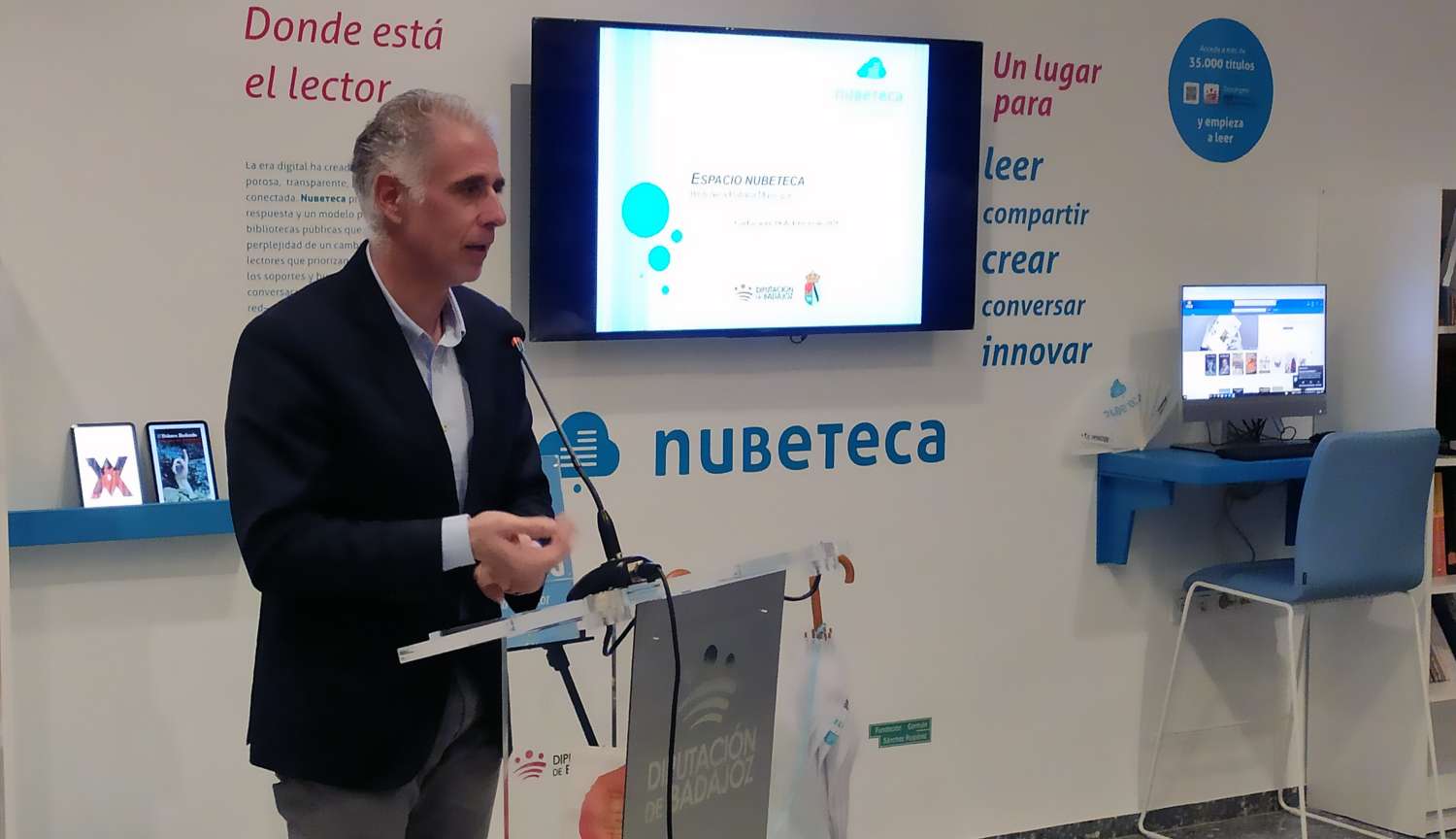 La Diputación de Badajoz pone en marcha dos nuevos Espacios Nubeteca en Garbayuela y Badajoz