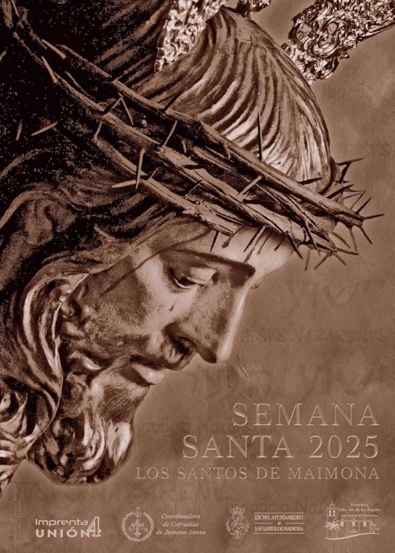David Canseco elabora el cartel de la Semana Santa 2025 de Los Santos de Maimona