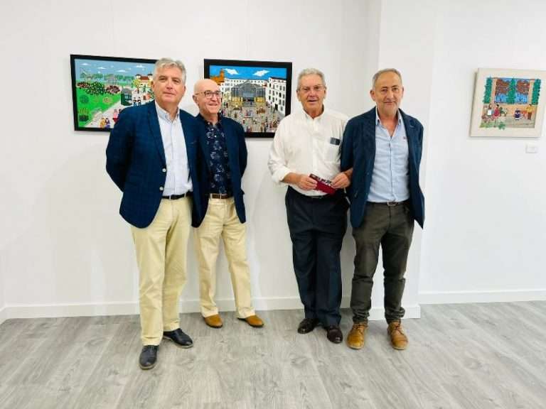 Manuel Gómez Arce dona parte de su obra pictórica a la Fundación CB