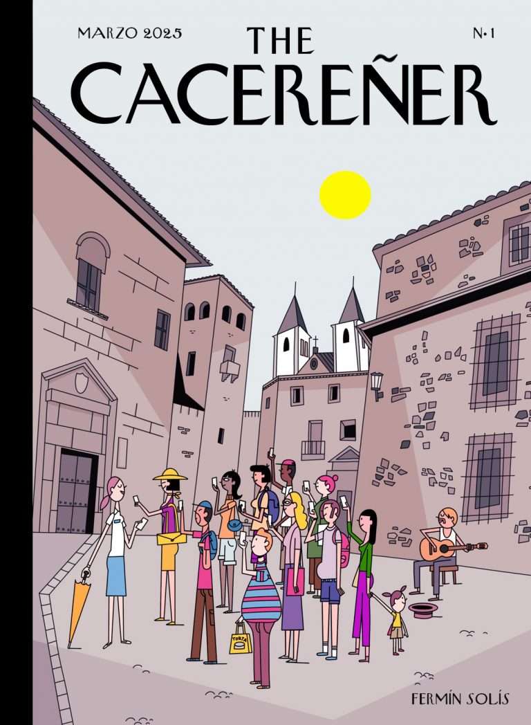 Marce Solís lidera el proyecto artístico colectivo 'The Cacereñer'