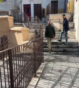 El Ayuntamiento de Cáceres mejora la accesibilidad del entorno de Obispo Galarza