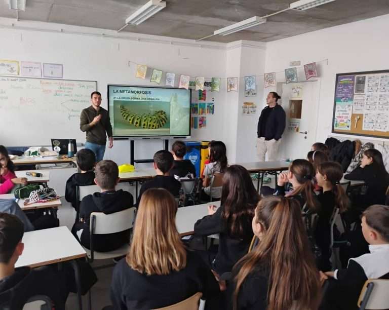 Finaliza el proyecto educativo 'Conociendo los insectos de Monfragüe'