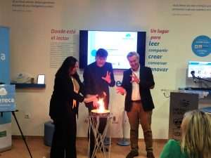 La Diputación de Badajoz inaugura un nuevo Espacio Nubeteca en Santa Amalia
