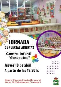 Jornada de puertas abiertas del centro de educación infantil 'Garabatos' de Ribera del Fresno