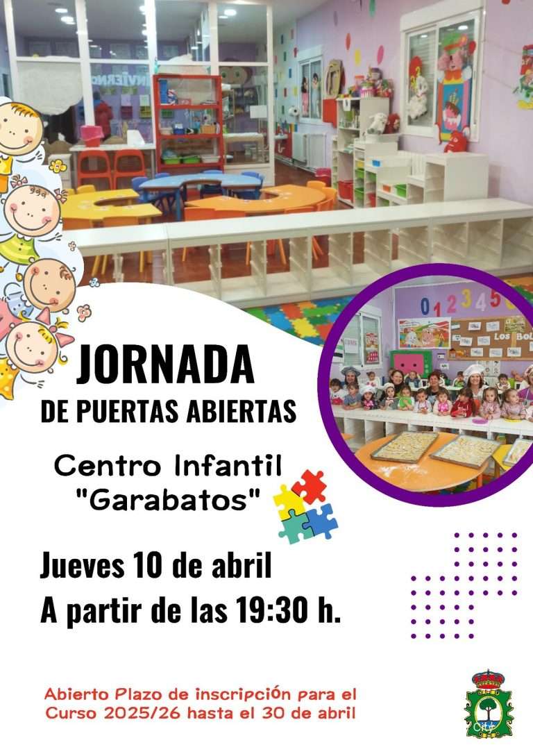 Jornada de puertas abiertas del centro de educación infantil 'Garabatos' de Ribera del Fresno