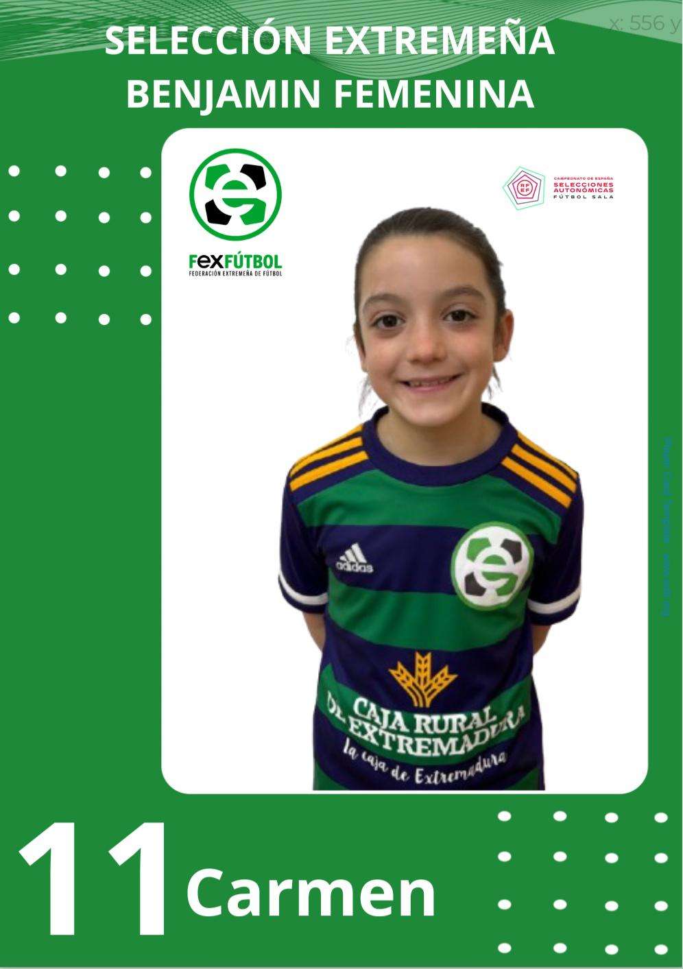 La ribereña Carmen Roncero representa a Extremadura en el Campeonato de España de Selecciones Autonómicas