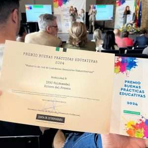 El instituto Valdemedel de Ribera del Fresno recibe un premio por su proyecto de ludotecas escolares que promueve el juego, la convivencia y la inclusión